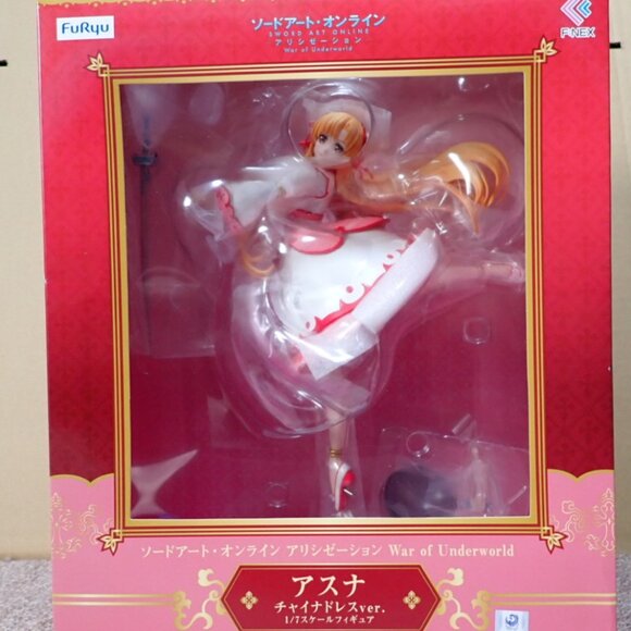 SAO Alicization War Of Underworld Furyu F:Nex Asuna Yuuki China Dress Ver Figure - Picture 2 of 3